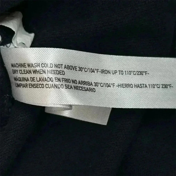 Denim & Flower Men's Black Polo Shirt Pineapple Skull Pattern Size Large - Picture 8 of 9